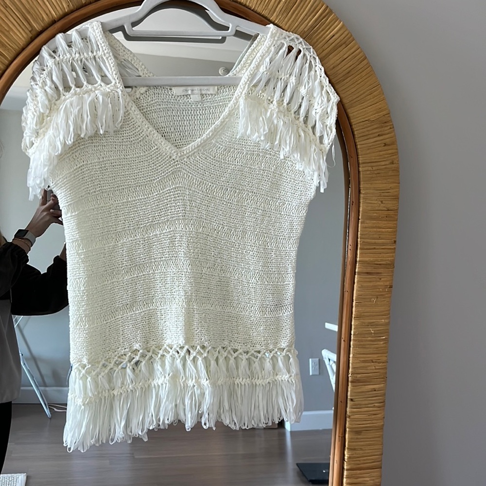 Jonathan Simkhai fringe top